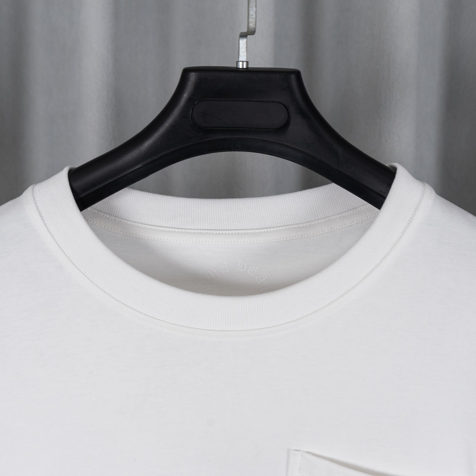 Chrome Hearts クロムハーツ 26SS 新作 ユニセックス ゆったりフィット 長袖Tシャツ (ホワイト/ブラック) - 綿100% ダブルストレッチ素材 (320g)