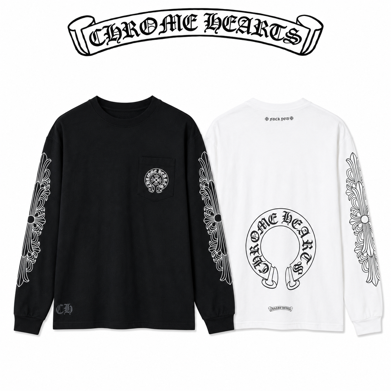 CHROME HEARTS 長袖Tシャツ ユニセックス