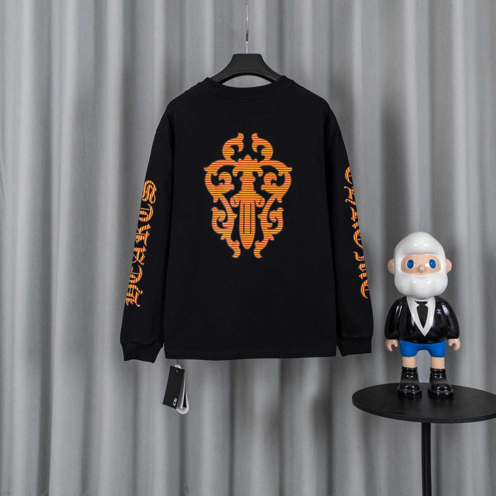 Chrome Hearts クロムハーツ 26SS 春夏新作 ユニセックス オーバーサイズ コットン100% 長袖Tシャツ