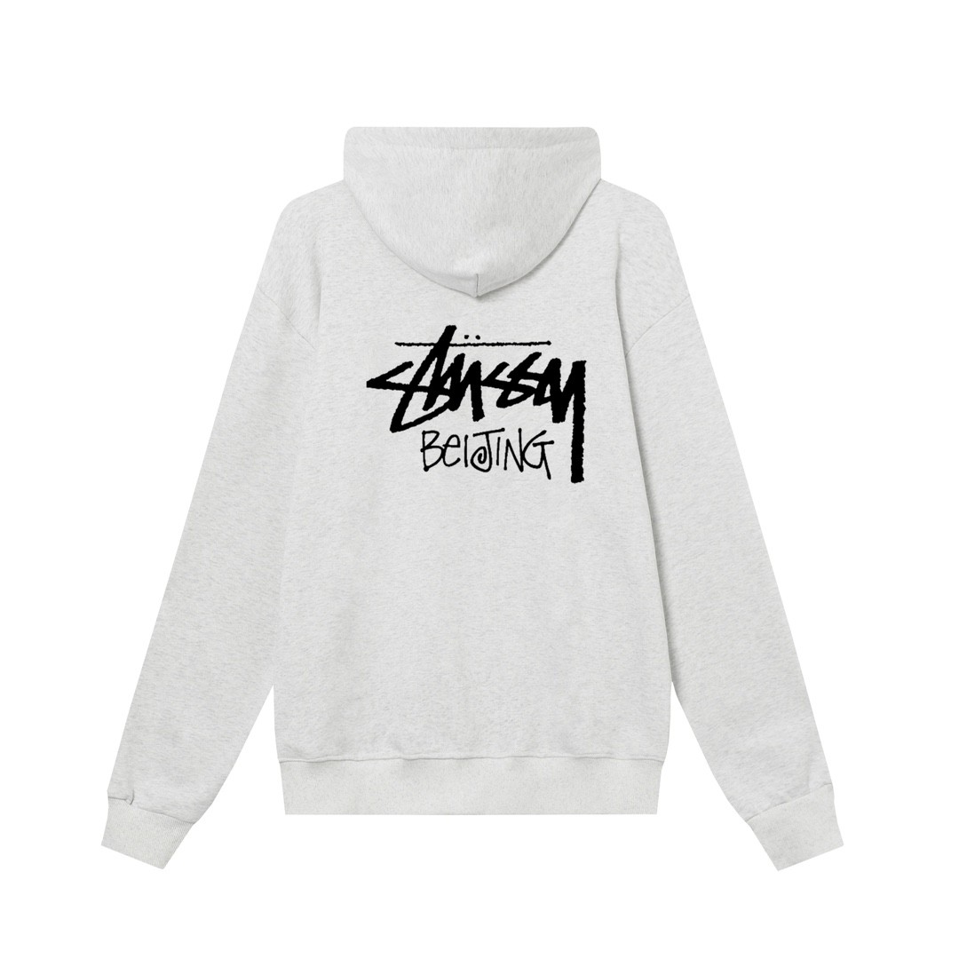 STUSSY（ステューシー） 型番HN318 「City Series（シティシリーズ）」北京限定モデル 男女兼用 ジップアップフードジャケット