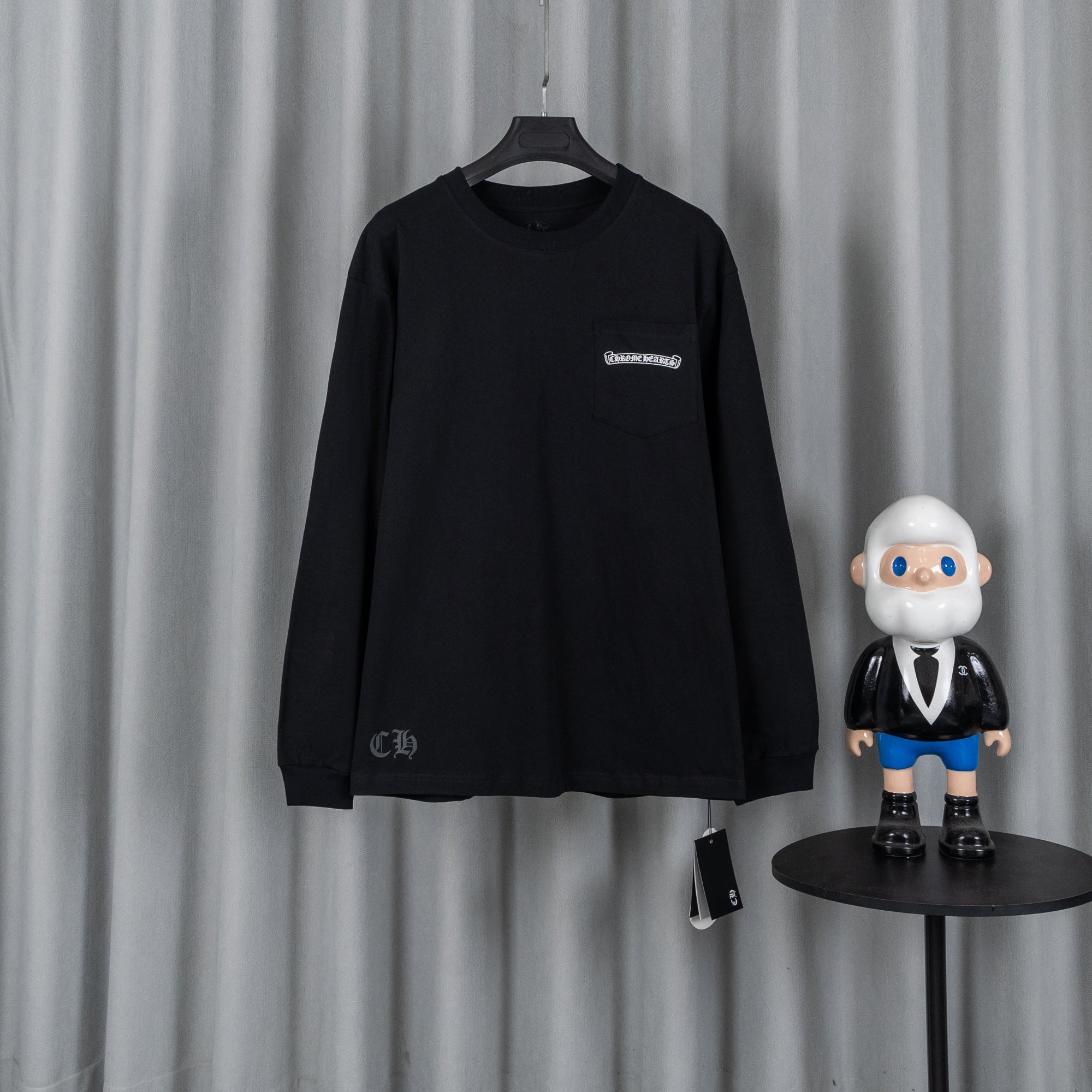 CHROME HEARTS クロムハーツ 26SS 春夏 新作 ユニセックス ルーズフィット 双糸コットン100% 長袖Tシャツ