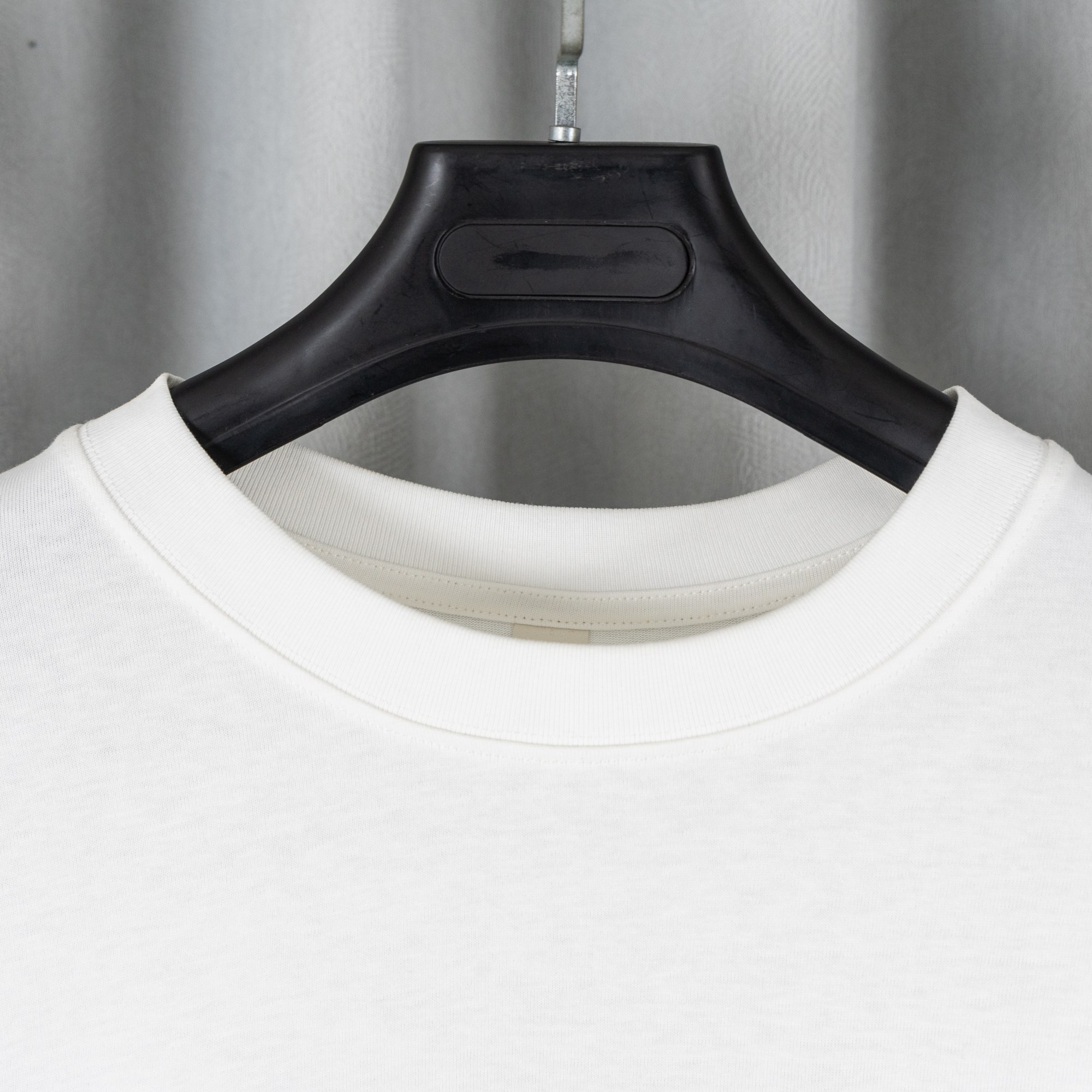 Chrome Hearts クロムハーツ 26SS 春夏新作 ユニセックス ルーズフィット 320g 双糸 コットン100% ロングスリーブTシャツ ベージュ