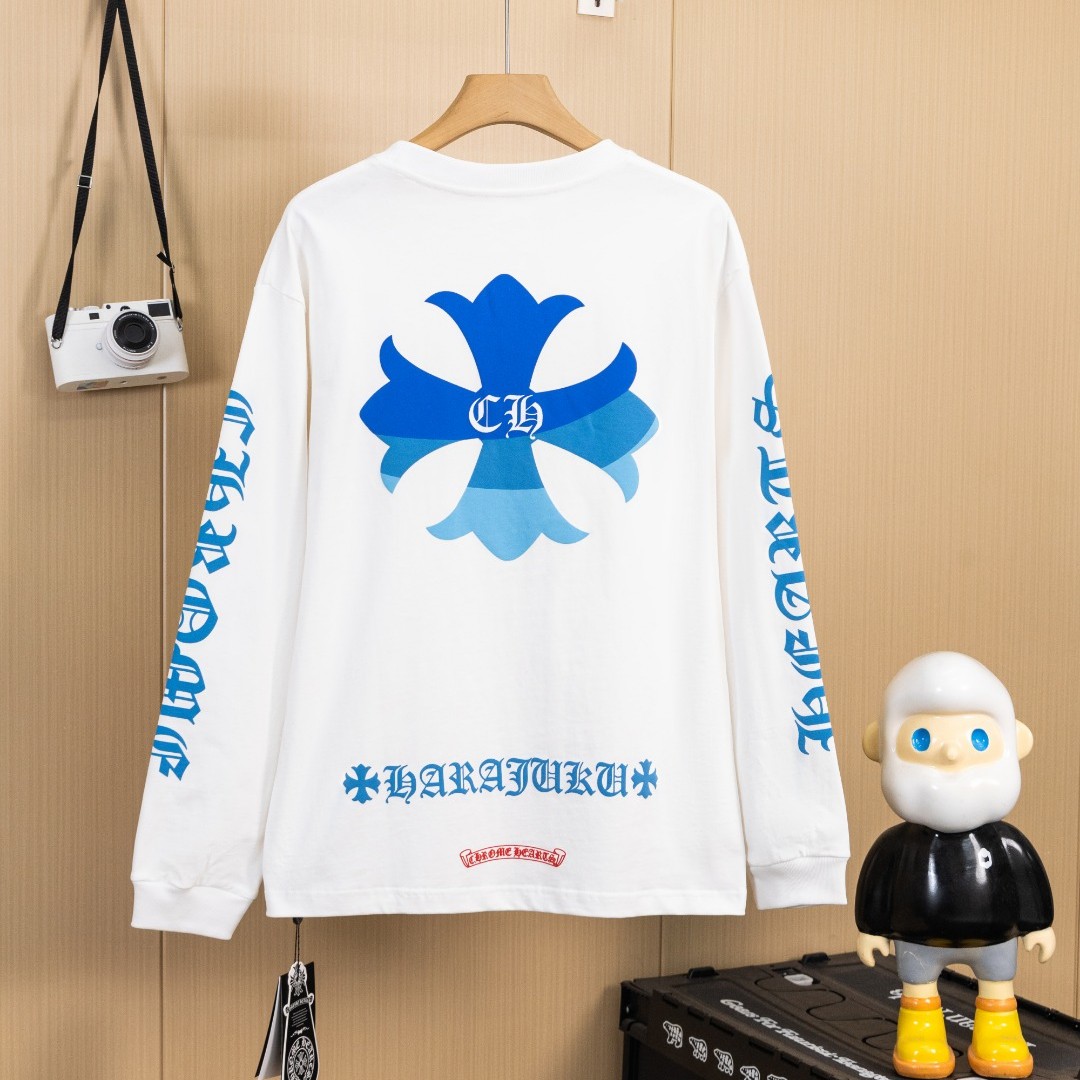Chrome Hearts クロムハーツ ロングスリーブTシャツ ホワイト
