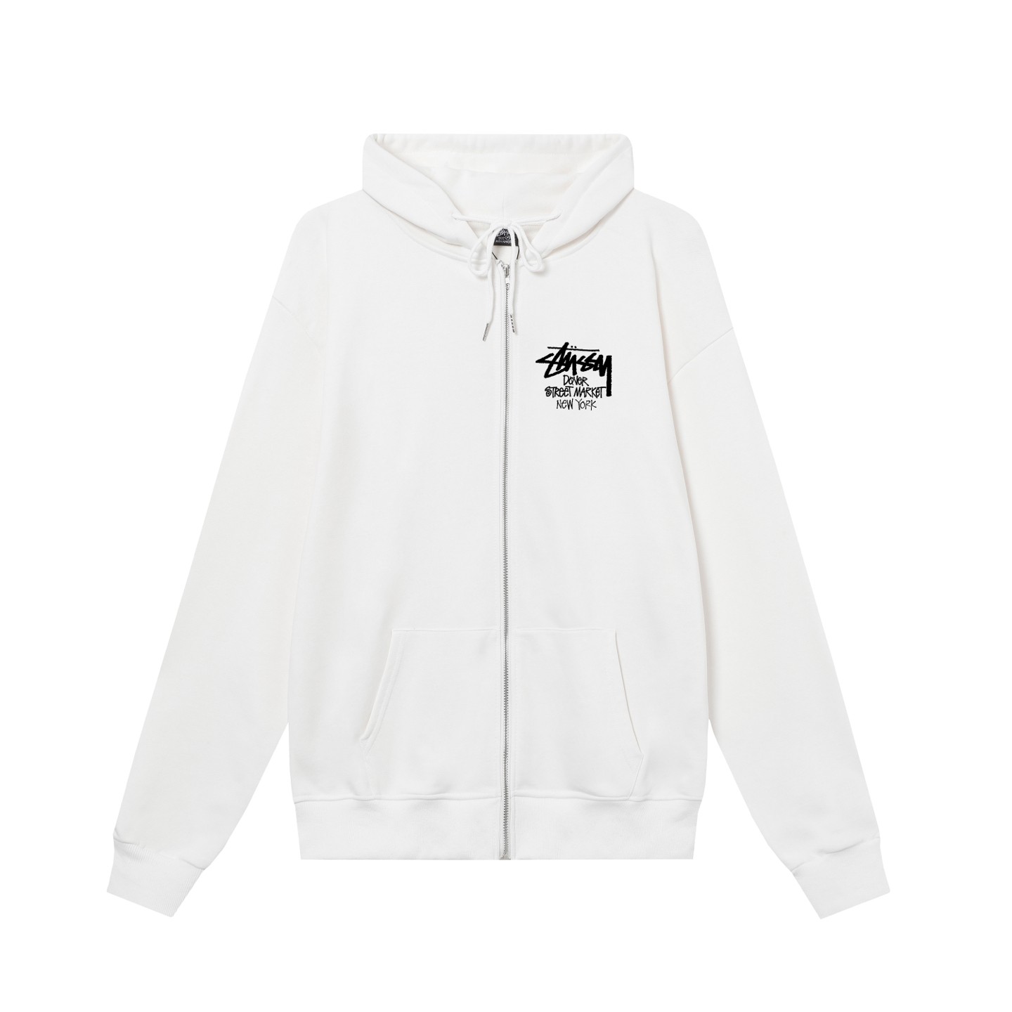 STUSSY スタシー DSM城市限定系列 ニューヨークプリント フード付きジッパーコート HN322