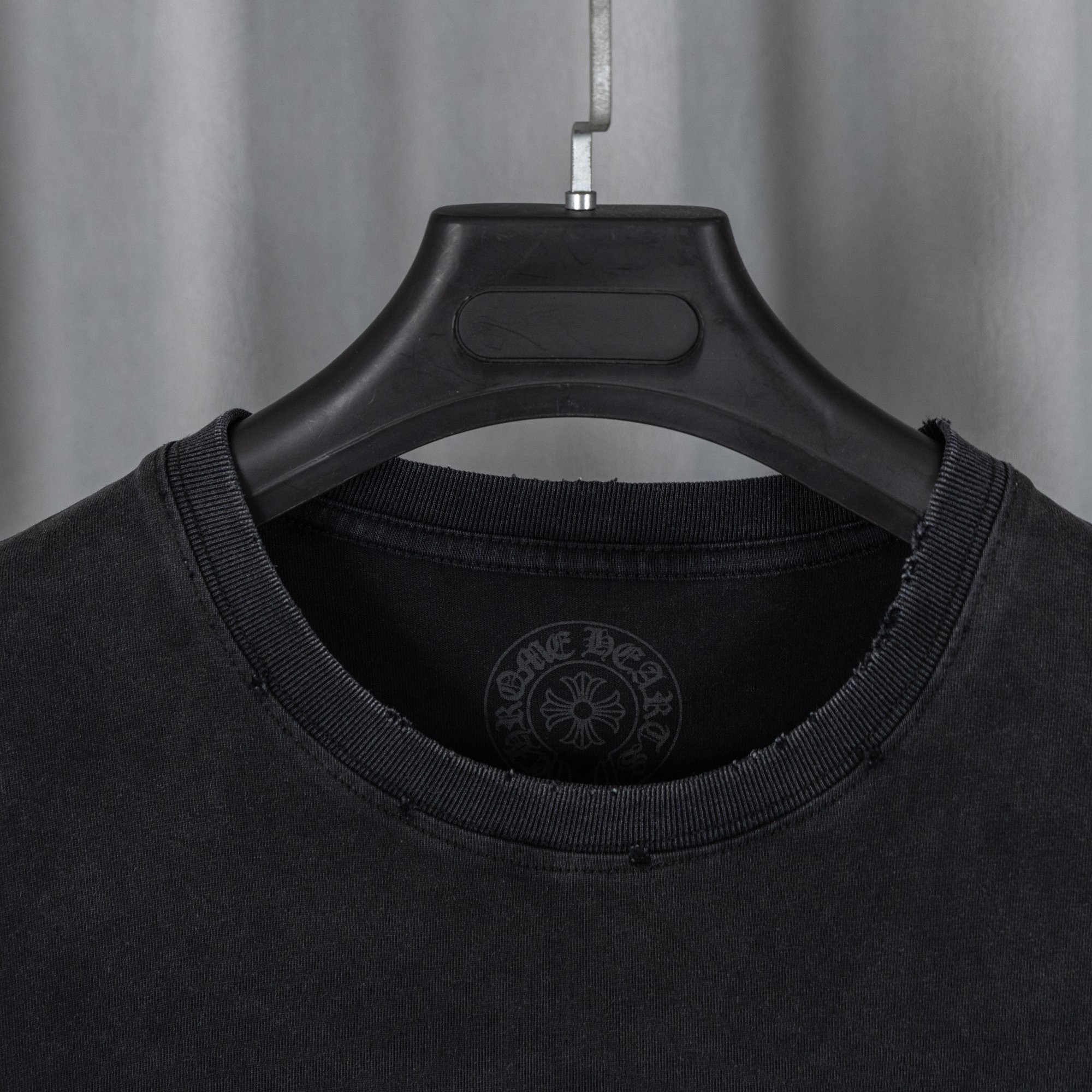 CHROME HEARTS クロムハーツ 26SS 春夏 新作 ロングスリーブTシャツ ユニセックス ウォッシュドブラック