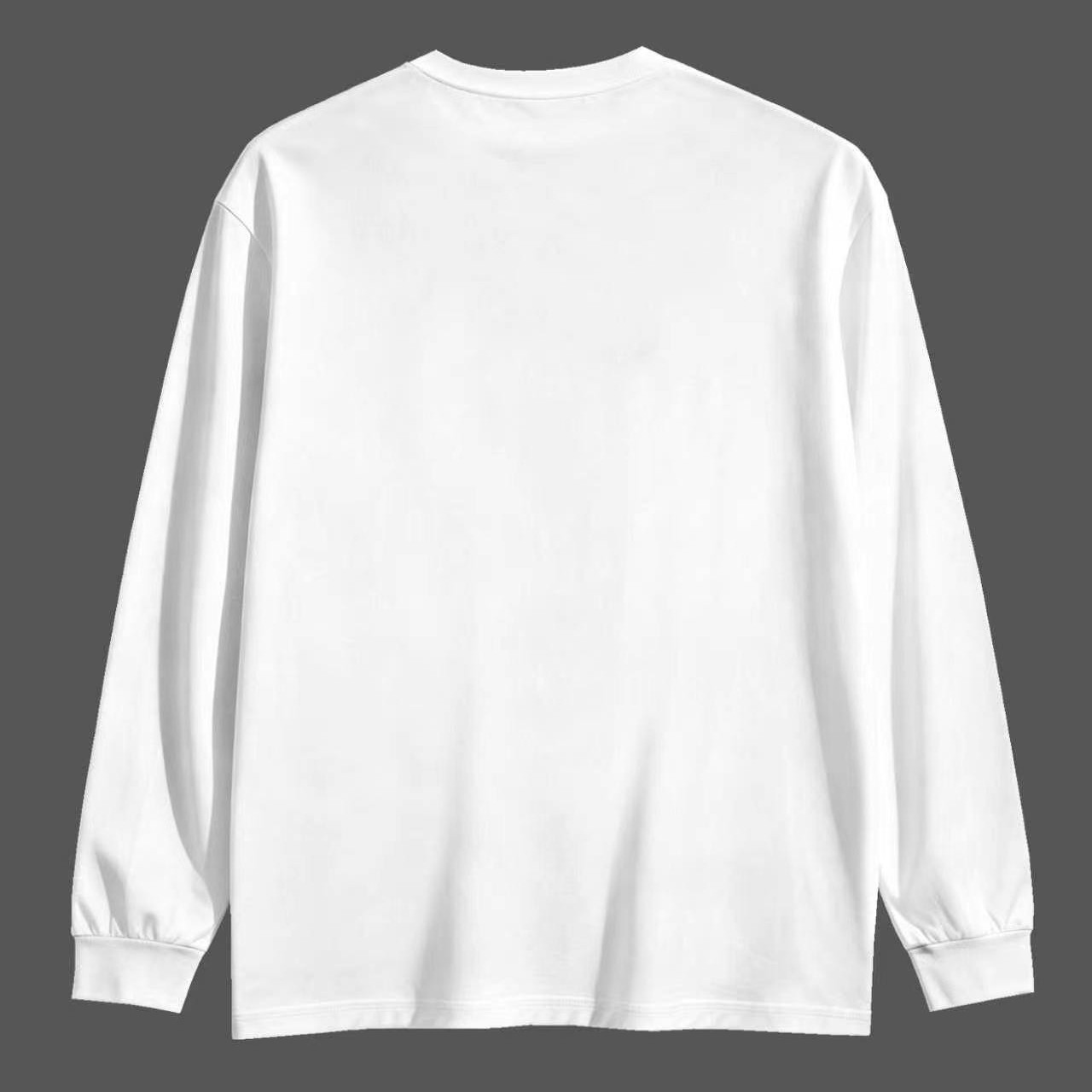 CHROME HEARTS クロムハーツ 長袖Tシャツ ホワイト/ブラック