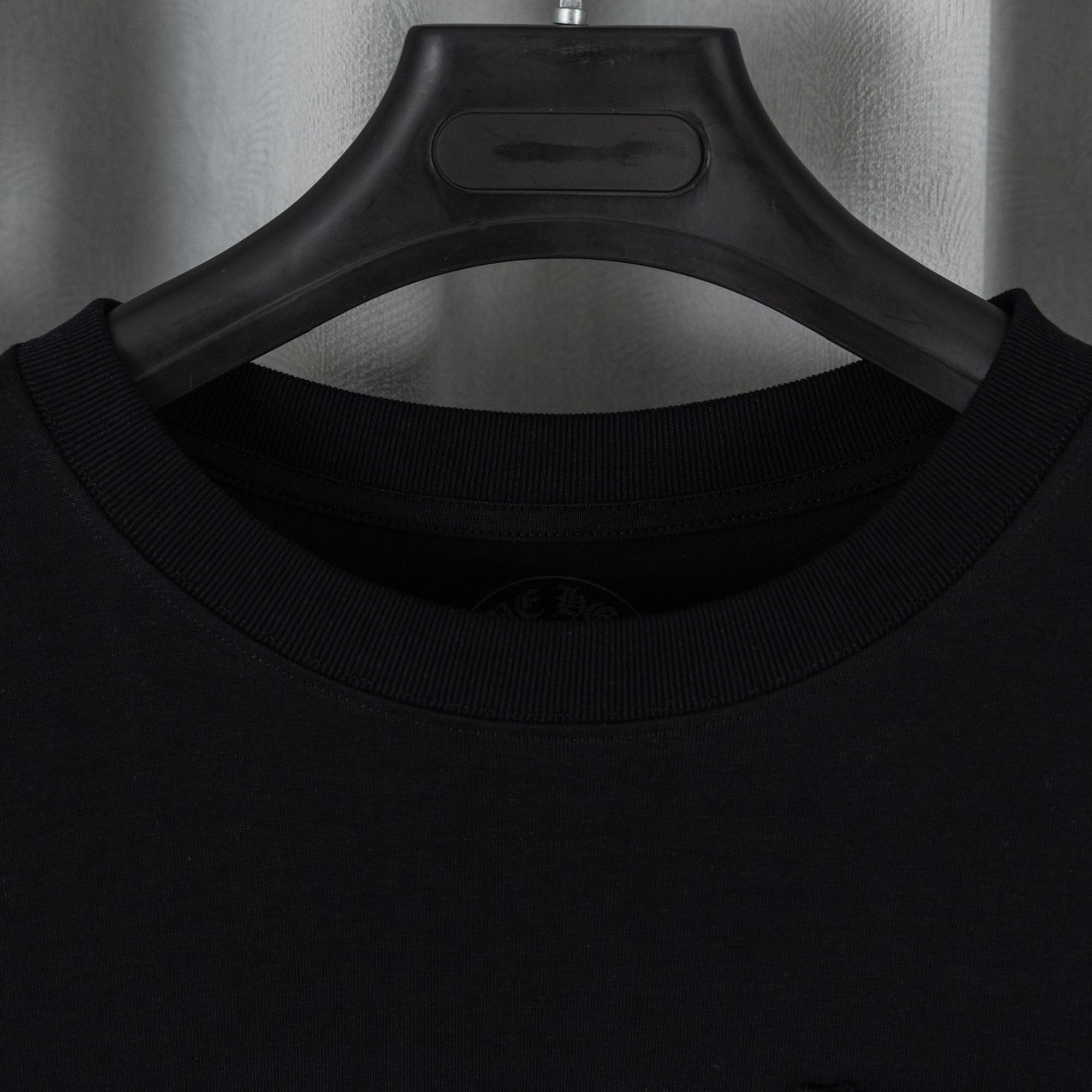 CHROME HEARTS クロムハーツ 26SS 新作 ユニセックス ゆったり長袖Tシャツ - ブラック/ホワイト