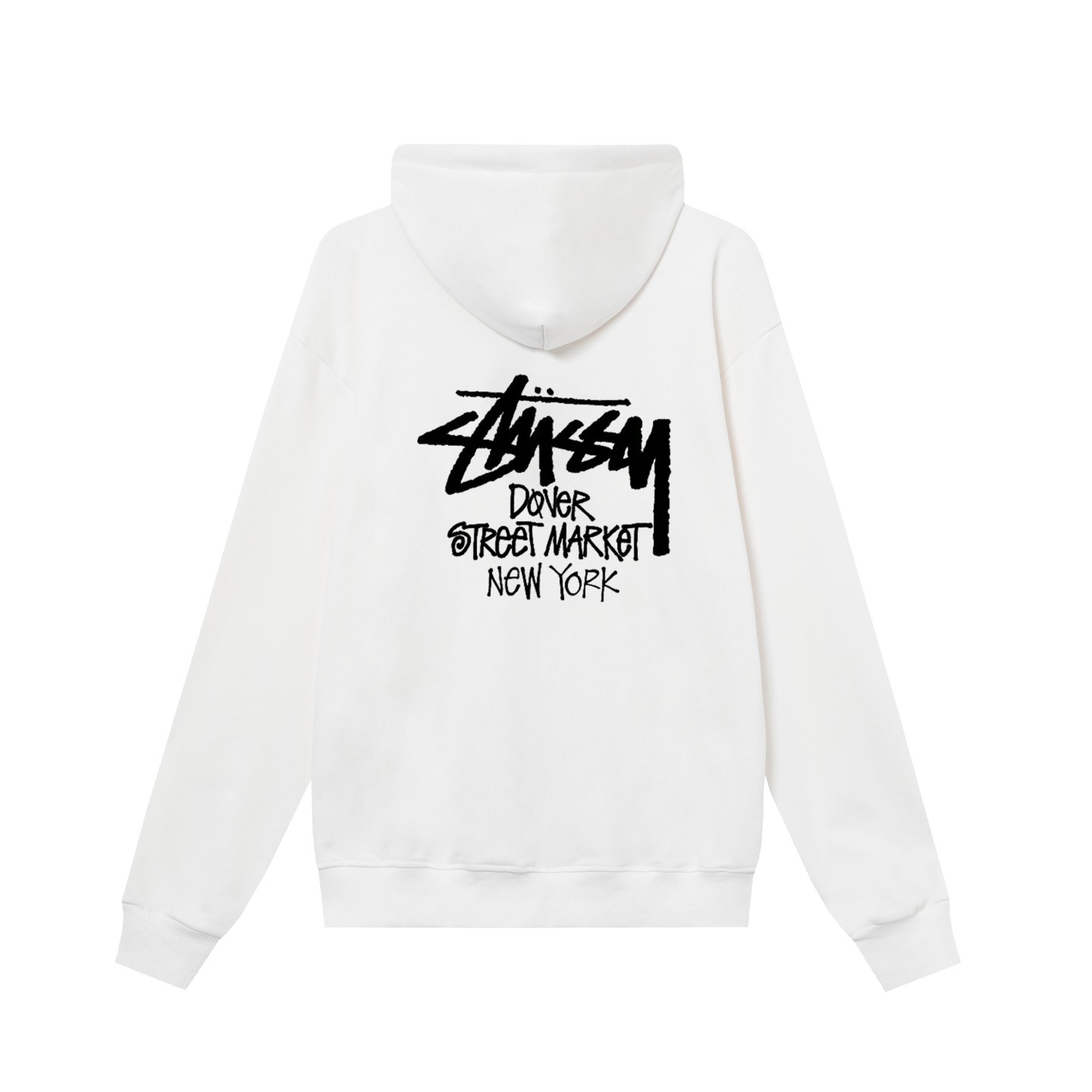 STUSSY スタシー DSM城市限定系列 ニューヨークプリント フード付きジッパーコート HN322