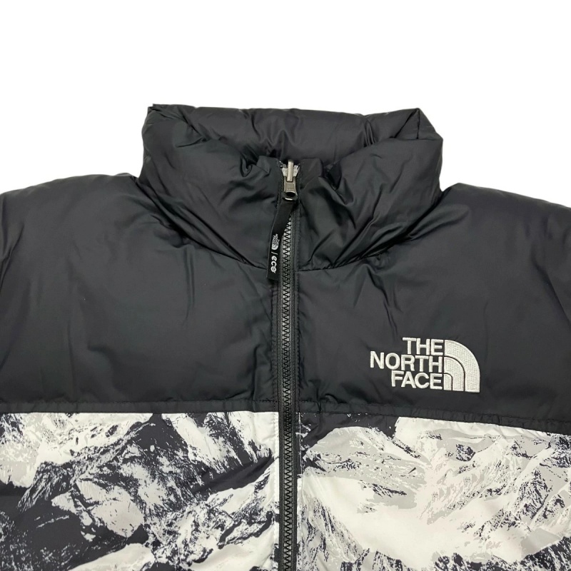 THE NORTH FACE カラーブロック ダウンジャケット