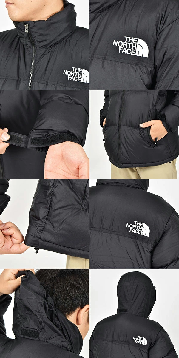 THE NORTH FACE フード収納式 ユニセックス ダウンジャケット