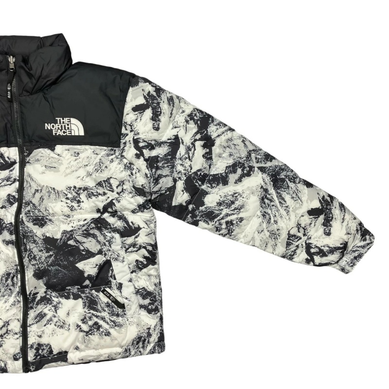 THE NORTH FACE カラーブロック ダウンジャケット