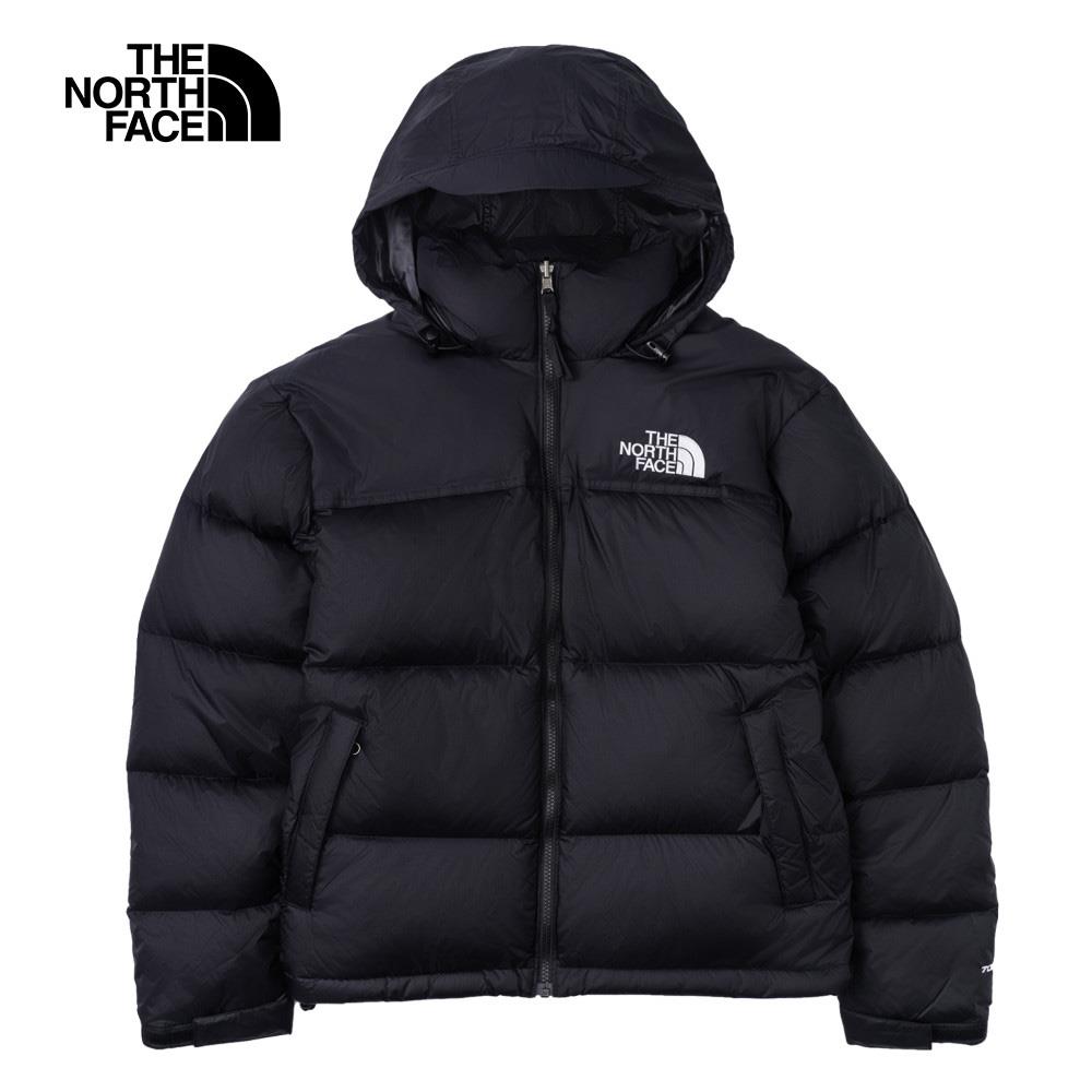 THE NORTH FACE フード収納式 ユニセックス ダウンジャケット