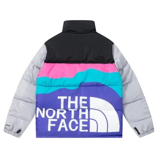 THE NORTH FACE モノトーンプリント ダウンジャケット