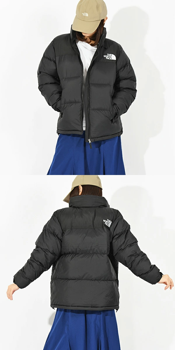 THE NORTH FACE フード収納式 ユニセックス ダウンジャケット