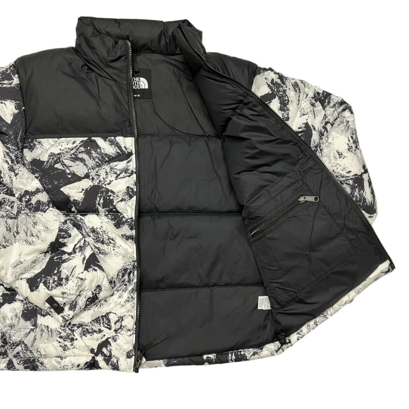 THE NORTH FACE カラーブロック ダウンジャケット