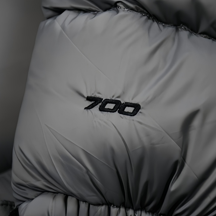 THE NORTH FACE モノトーンプリント ダウンジャケット