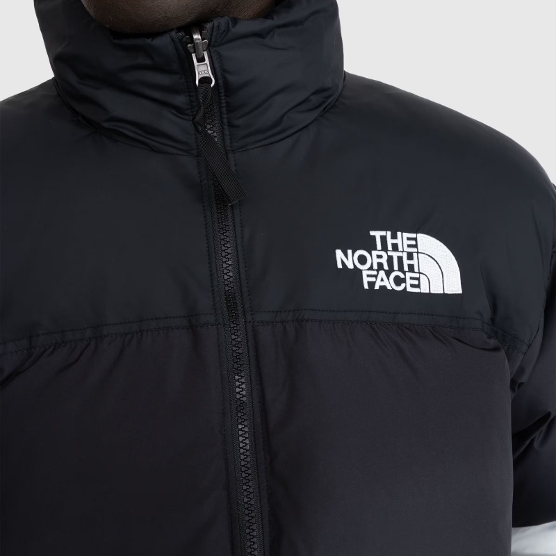 THE NORTH FACE ヌプシ ダウンジャケット ブラック×ホワイト