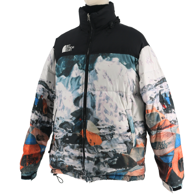 THE NORTH FACE マルチカラー パファーダウンジャケット