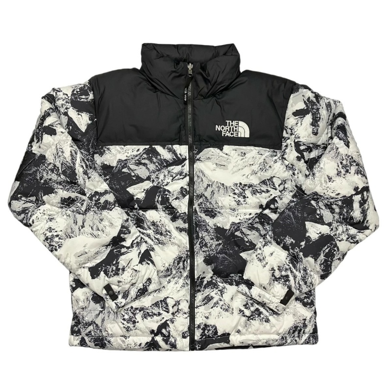 THE NORTH FACE カラーブロック ダウンジャケット