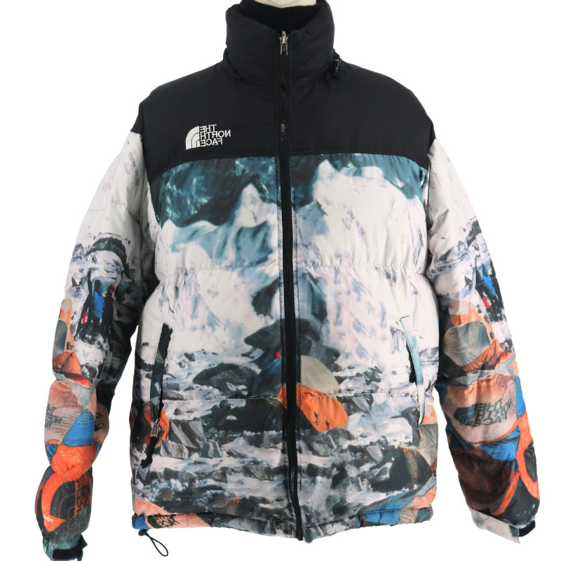 THE NORTH FACE マルチカラー パファーダウンジャケット