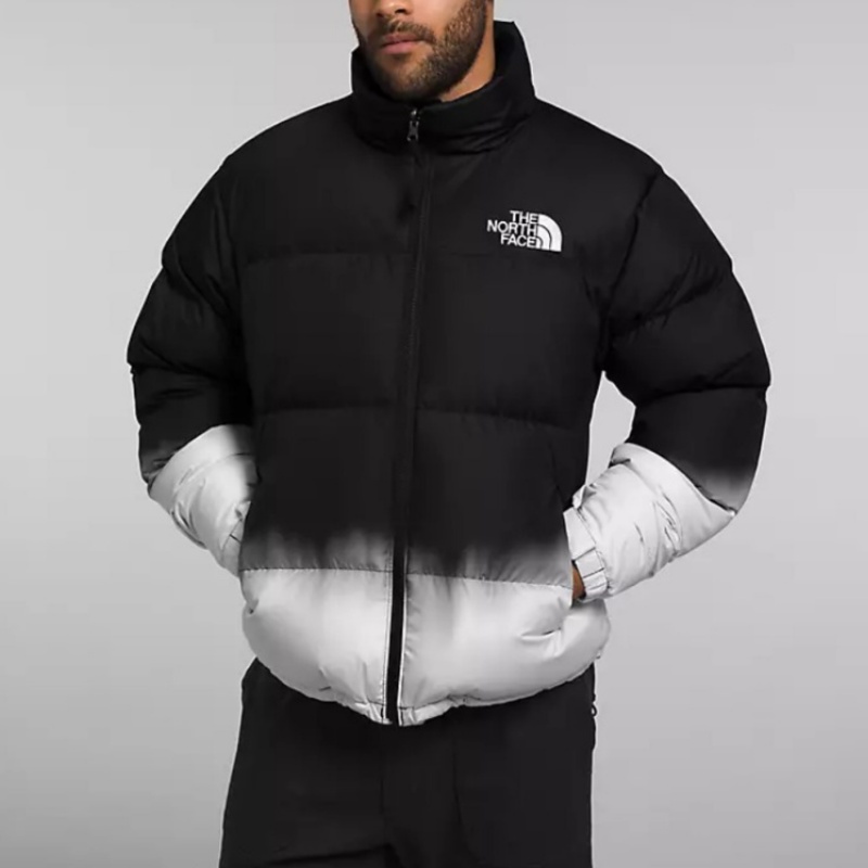 THE NORTH FACE ヌプシ ダウンジャケット ブラック×ホワイト